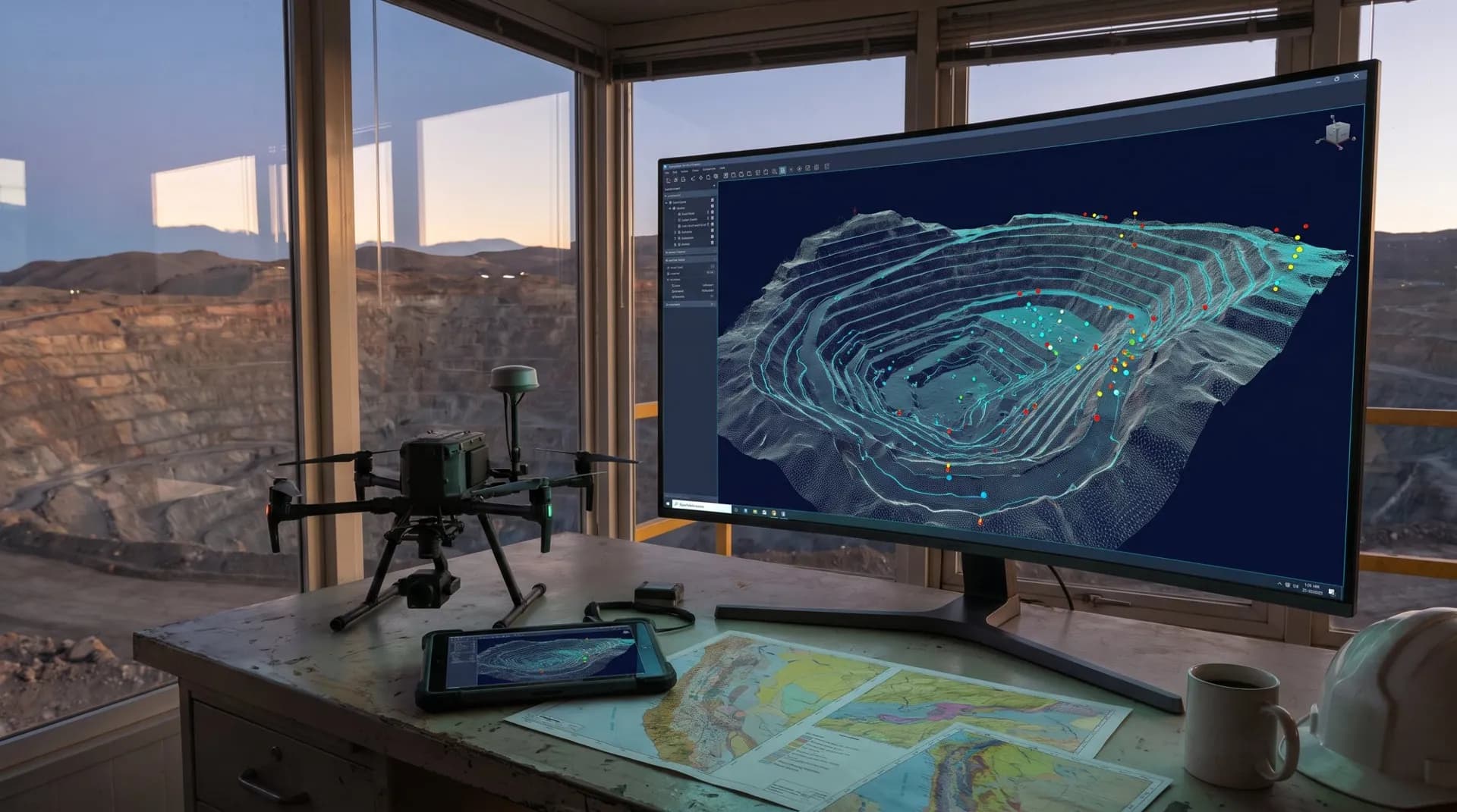 Topografía y fotogrametría 3D
