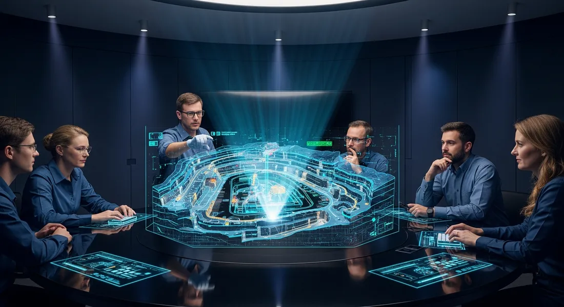 Planificación con hologramas 3D